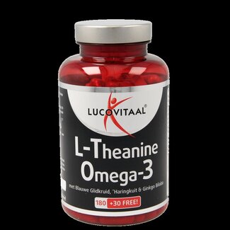 Lucovitaal Lucovitaal L-Theanine omega 3 210 Capsules