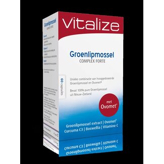 Vitalize Vitalize Groenlipmossel complex forte 60 Capsules