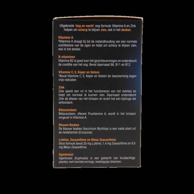 Lucovitaal Ogen dag en nacht scherp zicht 30 Capsules