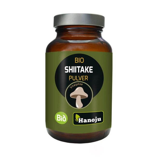 Hanoju Shiitake poeder 250mg bio 150 Capsules