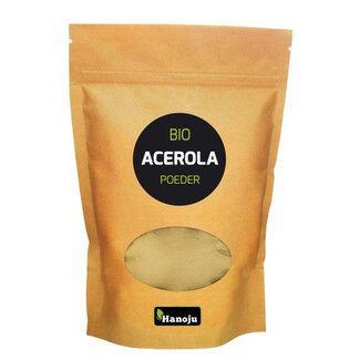 Hanoju Hanoju Acerola poeder bio 500 Gram