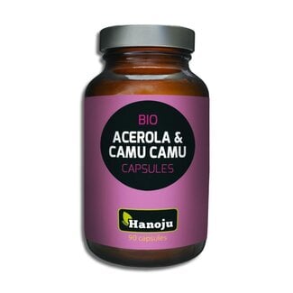Hanoju Hanoju Bio Acerola + camu camu capsules 90 Capsules