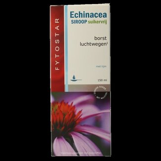 Fytostar Fytostar Echinaea siroop suikervrij 150 Milliliter