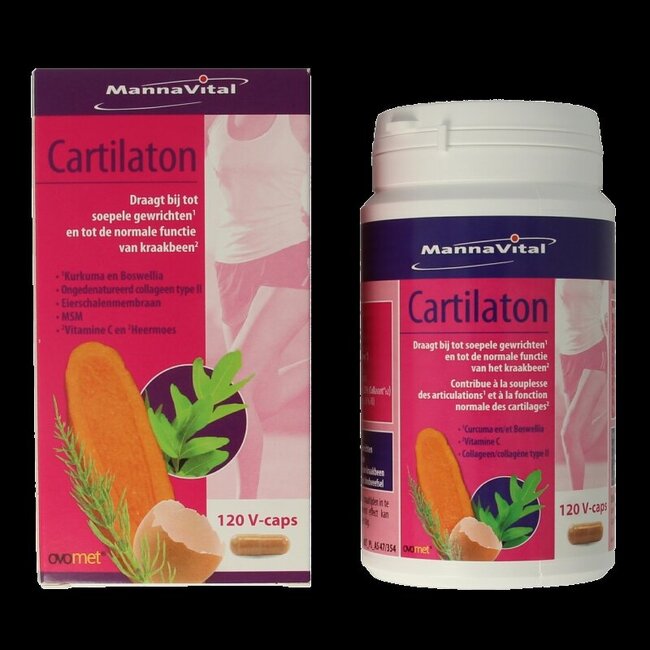 Mannavital Cartilaton 120 Vegetarische capsules