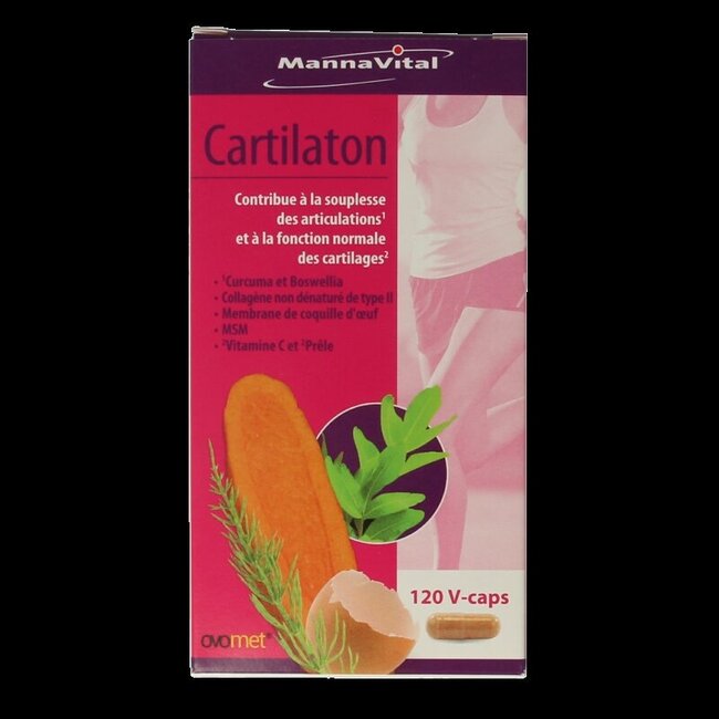 Mannavital Cartilaton 120 Vegetarische capsules
