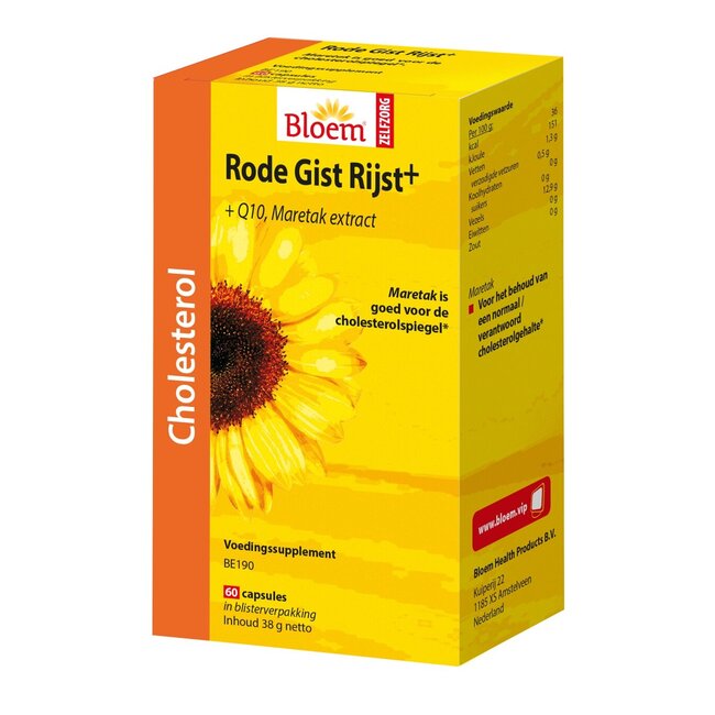 Bloem Rode gist rijst +  60 Capsules