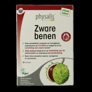 Physalis Physalis Zware benen 30 Tabletten