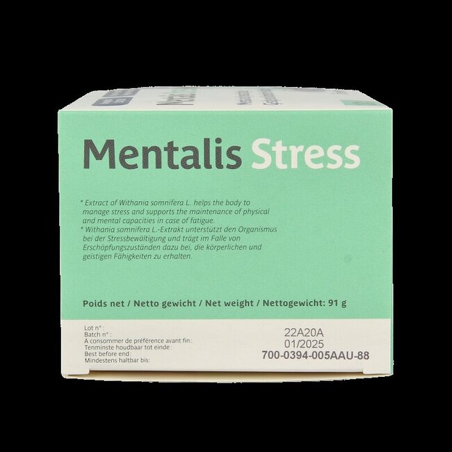 Trenker Mentalis stress 120 Gélules