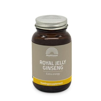 Mattisson Mattisson Ginseng+ royal jelly 60 Capsules