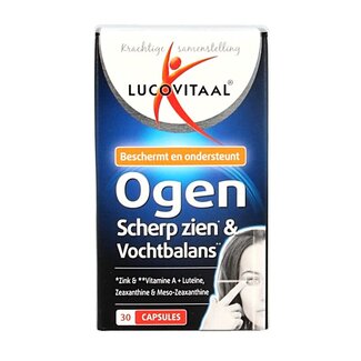 Lucovitaal Lucovitaal Ogen scherp zien & vochtbalans 30 Capsules