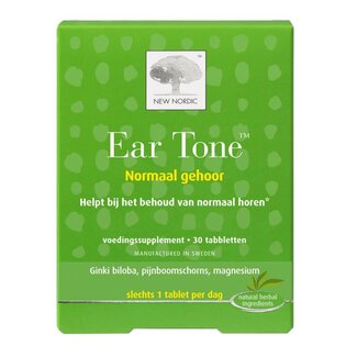 New Nordic New Nordic Ear tone 30 Tabletten