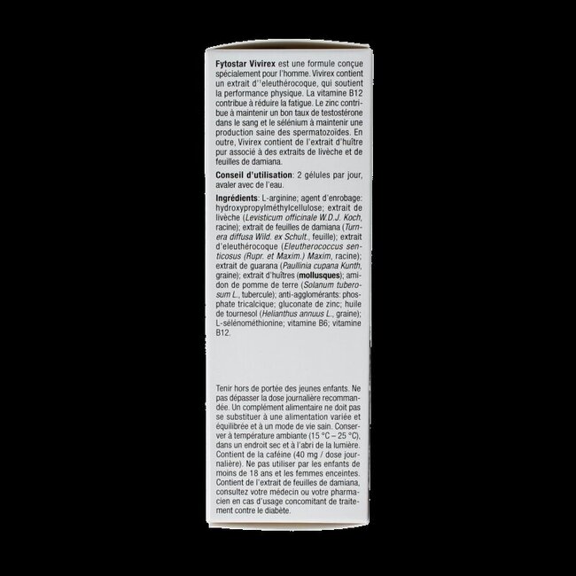 Fytostar Vivirex 60 Capsules