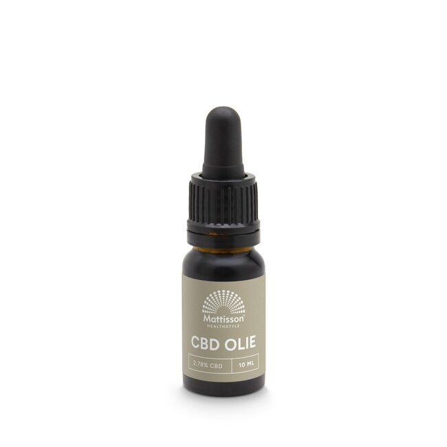 Mattisson CBD olie 2.78% 10 Milliliter