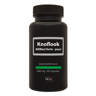 APB Holland APB Holland AlliBest Knoflook forte  puur 400mg 60 Vegetarische capsules