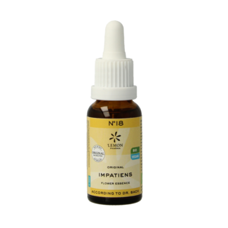 Bach Bloesem Fleurs de Bach Impatiens bio 20 ml