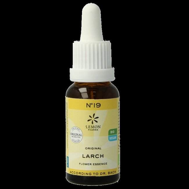 Bach Bloesem Bach bloesemremedies larch bio 20 Milliliter