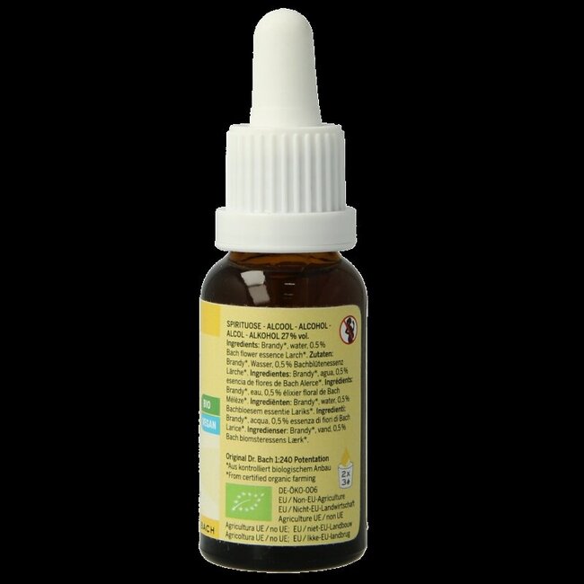 Bach Bloesem Bach bloesemremedies larch bio 20 Milliliter