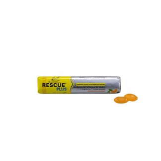 Bach Rescue Bach Rescue Rescue remedy plus bonbon 10 Stuks