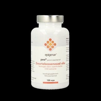Epigenar Epigenar Zwarte bessenzaadolie (parent oil) 120 Vegetarische capsules