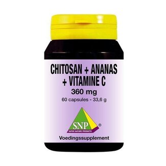 SNP SNP Chitosan ananas vitamine C 360mg 60 Capsules