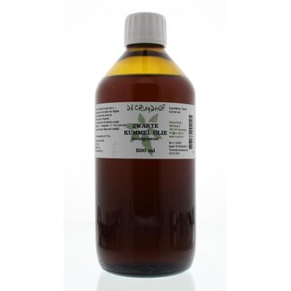 Cruydhof Cruydhof Zwarte kummel olie koudgeperst 500 Milliliter