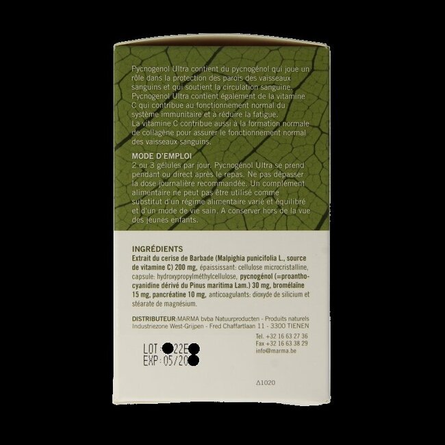 Marma Pycnogenol ultra 90 gélules