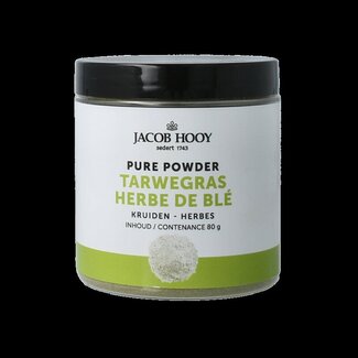 Jacob Hooy Jacob Hooy Poudre pure d'herbe de blé 80 g