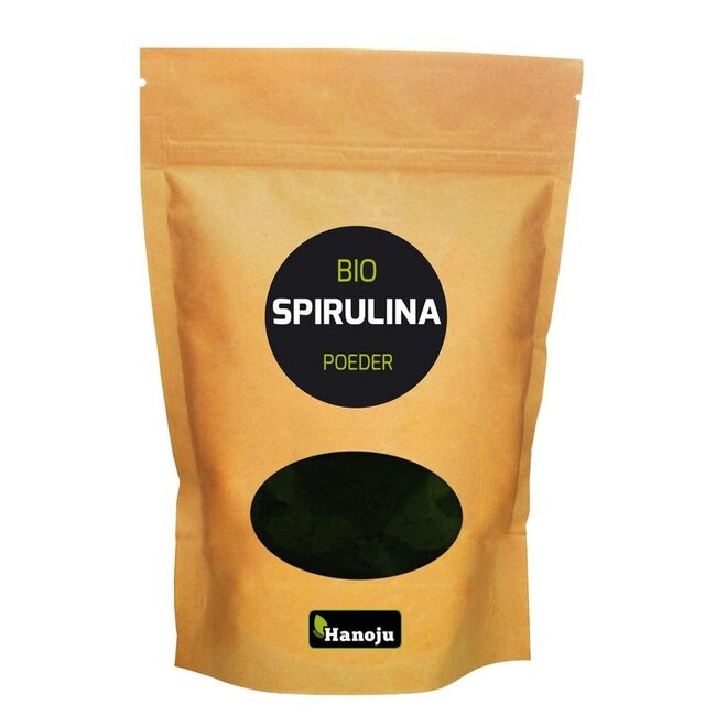 Hanoju Spirulina poeder bio 500 Gram