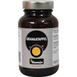 Hanoju Hanoju Granaatappel extract 550mg 90 Capsules