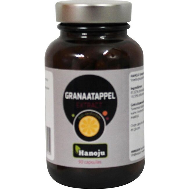 Hanoju Granaatappel extract 550mg 90 Capsules