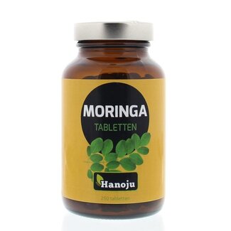 Hanoju Hanoju Moringa oleifera heelblad 500mg 250 Tabletten