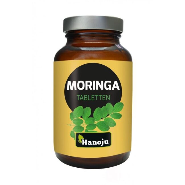 Hanoju Moringa oleifera heelblad 500mg 180 Tabletten