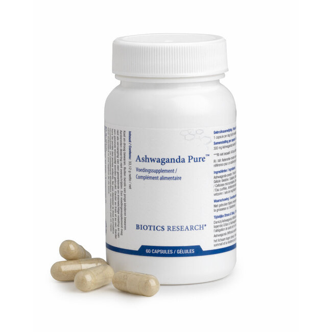 Biotics Ashwagandha pure 60 Capsules