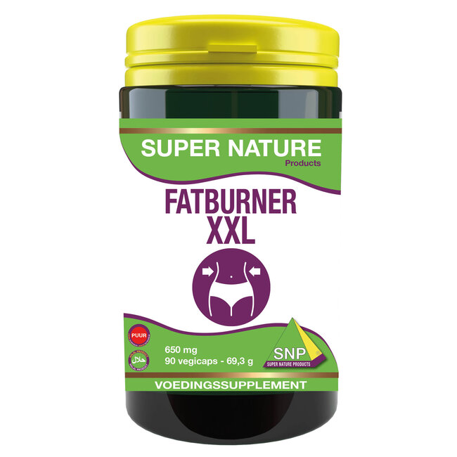 SNP Fatburner XXL 650mg puur 90 Vegetarische capsules