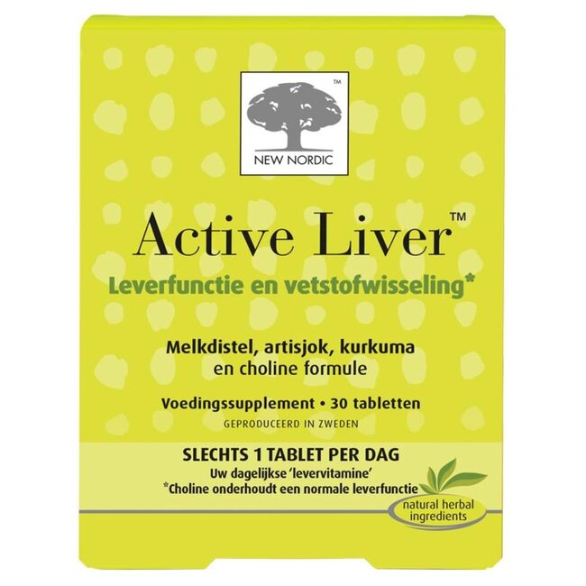 New Nordic Active liver 30 Tabletten