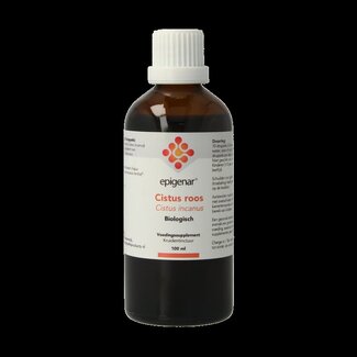 Epigenar Epigenar Cistus incanus tinctuur bio 100 Milliliter