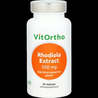VitOrtho VitOrtho Extrait de Rhodiola 500 mg 60 gélules végétales