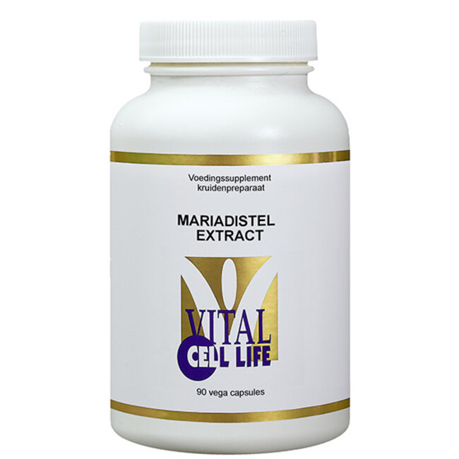Vital Cell Life Mariadistel 90 Vegetarische capsules