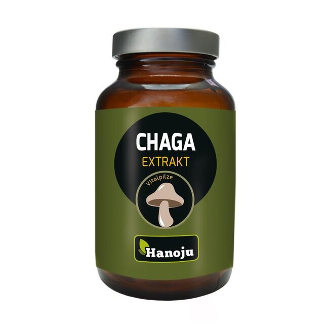 Hanoju Chaga paddenstoelen extract 90 Tabletten