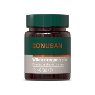 Bonusan Bonusan Wilde oregano olie 60 Softgels