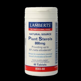 Lamberts Lamberts Plant sterolen 800mg 60 Tabletten