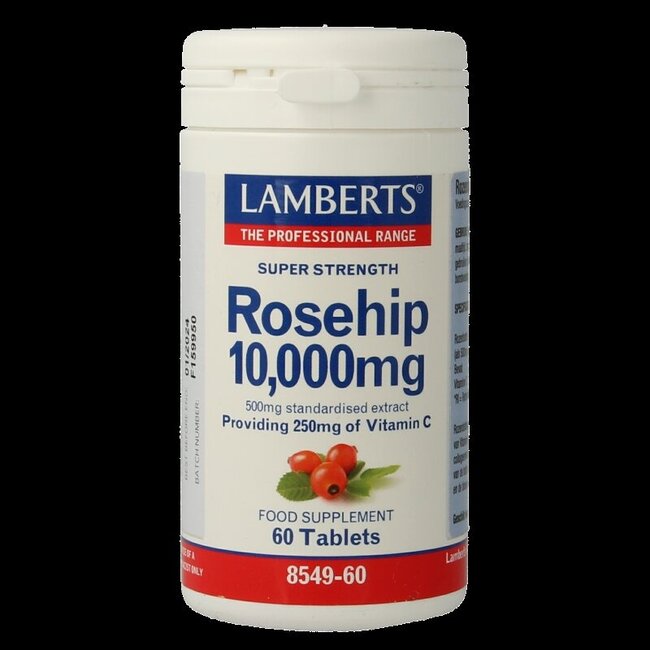 Lamberts Rozenbottel 10.000mg 60 Tabletten
