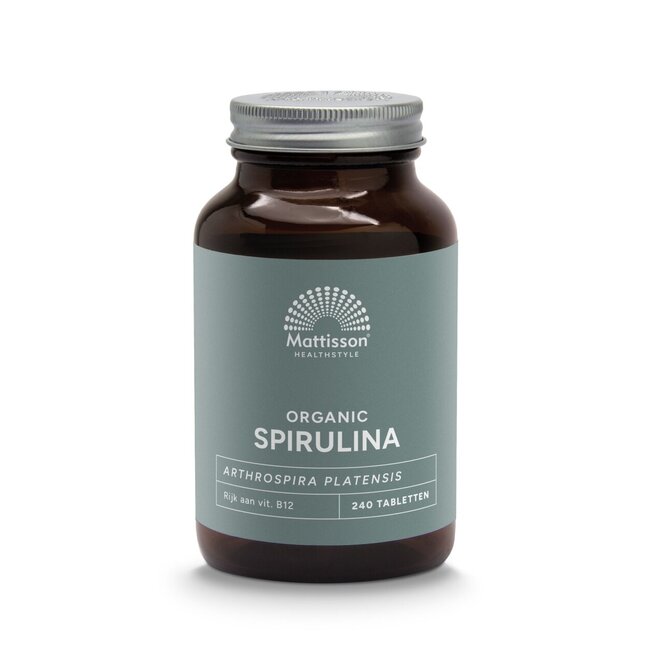 Mattisson Spirulina 500mg bio 240 Tabletten