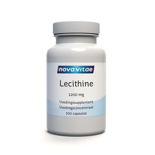 Nova Vitae Lecithine 1200mg 100 Capsules