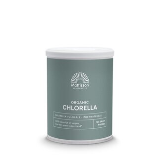 Mattisson Mattisson Chlorella poeder bio 125 Gram