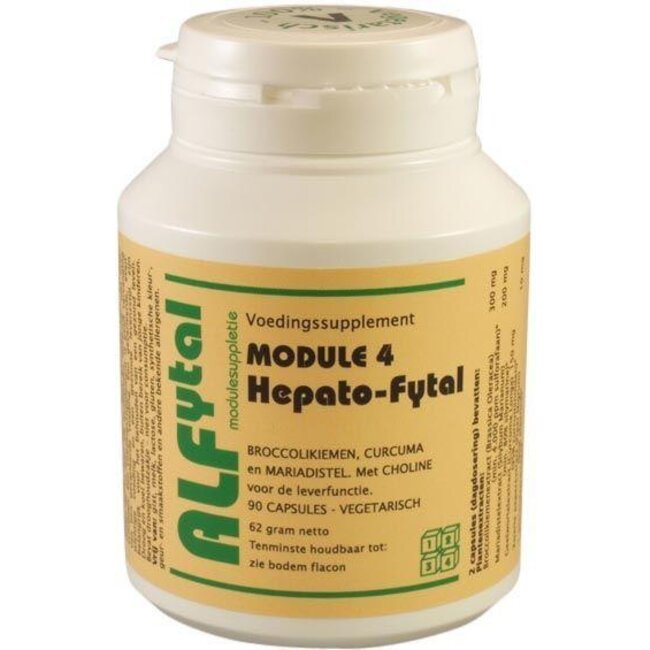Alfytal Hepato-fytal leverformule 90 Vegetarische capsules