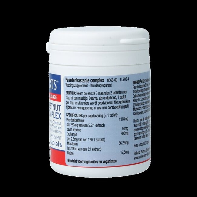 Lamberts Paardekastanje complex (Aescine, Horse Chestnut) 60 Tabletten