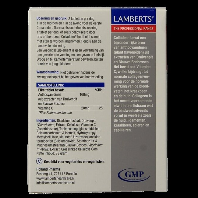 Lamberts Colladeen force maximale 60 comprimés