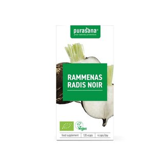 Purasana Purasana Rammenas vegan bio 120 Vegetarische capsules