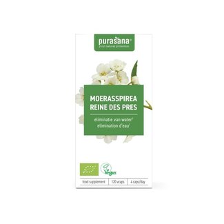 Purasana Purasana Moerasspirea vegan bio 120 Vegetarische capsules